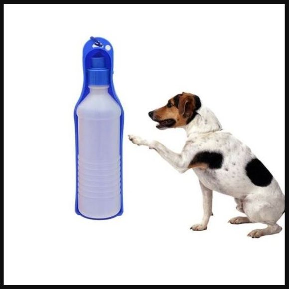 250mlDog Water Bottle Folding Drinker Plastic Portable Water Bottle Pets/Outdoor - Picture 7 of 16